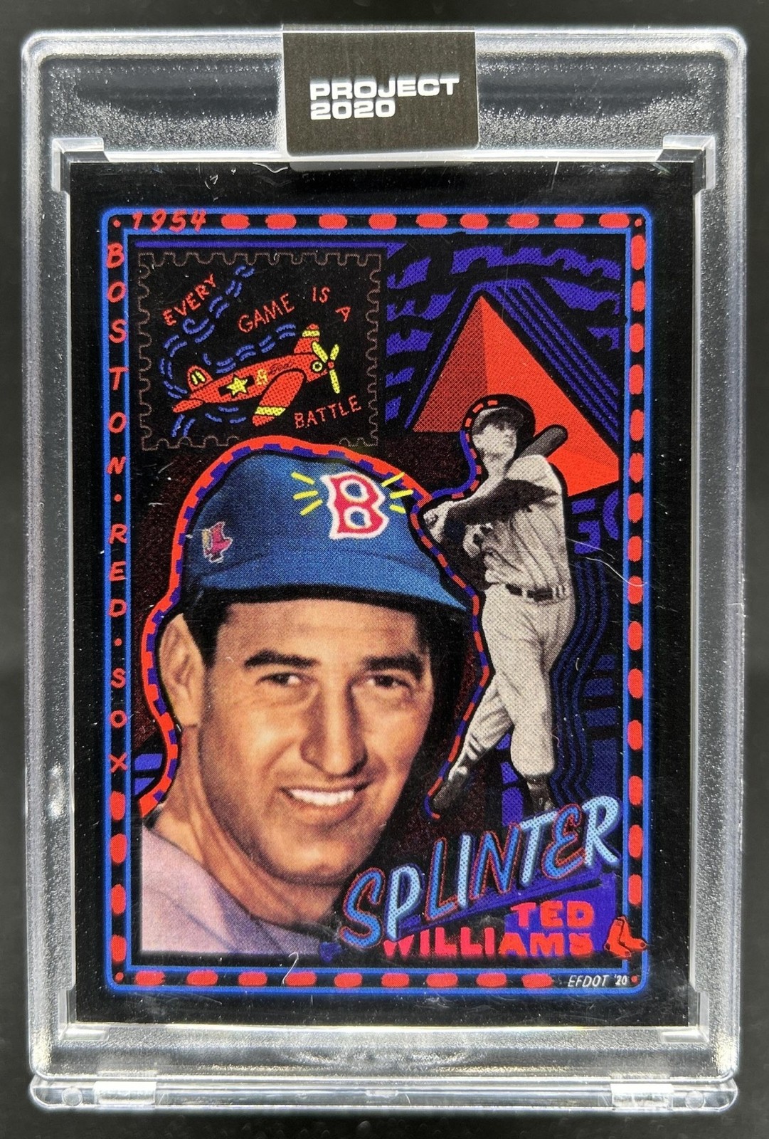 2020 Topps Project Ted Williams #74 Red Sox