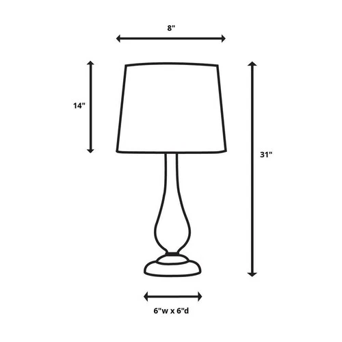 Uttermost 29211-1 Volongo Stone Ivory Buffet Lamp - Picture 4 of 4