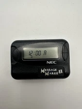 NEC Message Maker ll  Black Digital Display Portable Pager System FREE SHIP