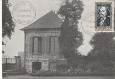 Carte 1er jour Homme Célèbre Gustave Flaubert Ecrivain 1952 