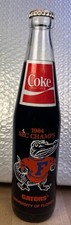 Coca-Cola Glass 10 ounce bottle University of Florida Gators SEC 1984 Champs!