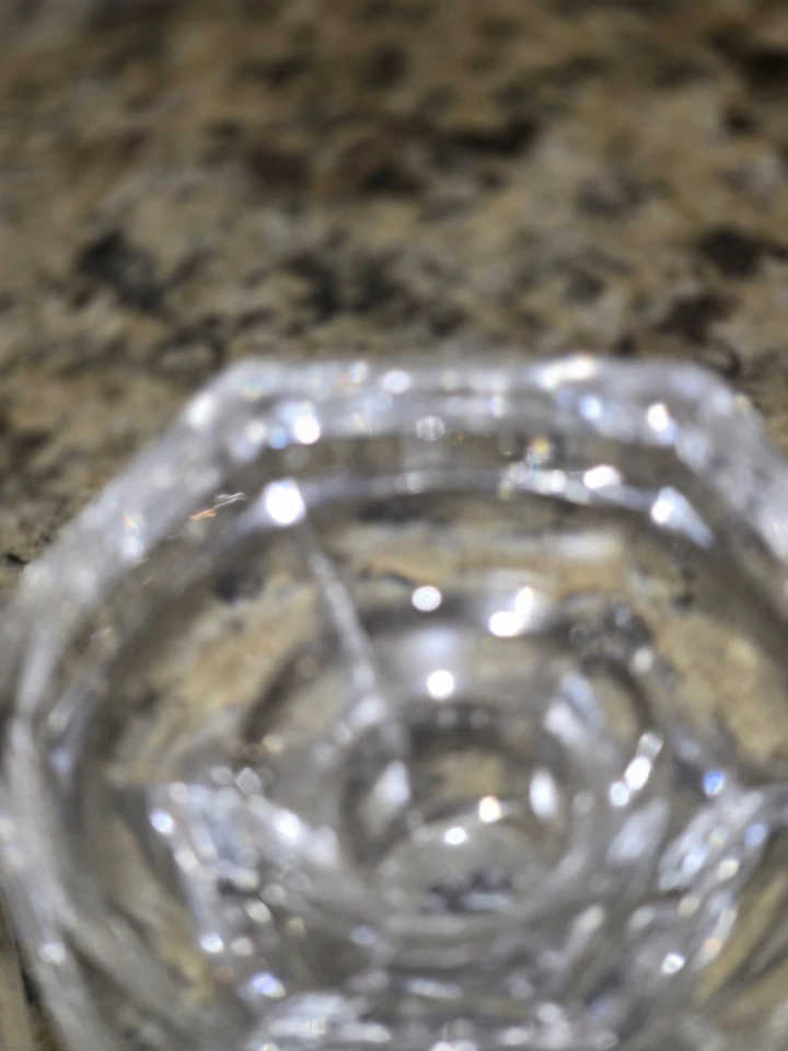 11.5英寸水晶仙女灯飓风灯烛台Godinger 2件套两件套 — 第 4/4 张图片