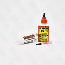Labelle #108 and #106 2-Pack PTFE Lubricant – Oil & Grease for N and Z Scale Mod