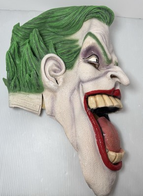 DC Comics The Joker Latex Halloween Mask Adult Batman 2012 Clown