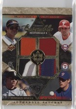 2006 Ultimate Collection /15 Brian Roberts Chase Utley Ian Kinsler Patch k8v