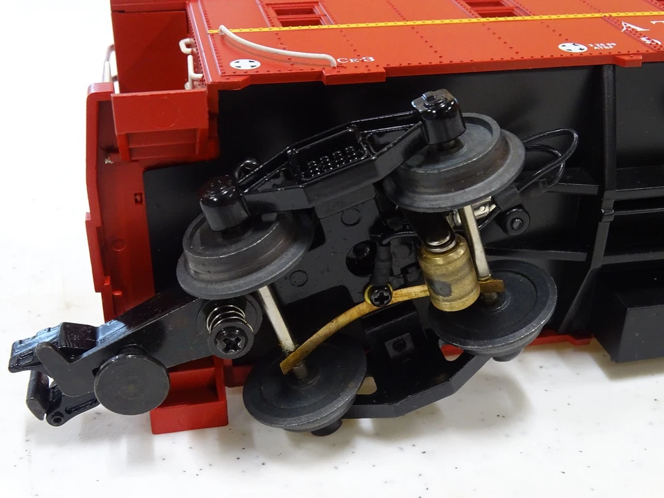 MTH 20-91018 O Gauge Red Santa Fe Steel Caboose #999600 / FedEx Free Shipping - Image 2 of 4