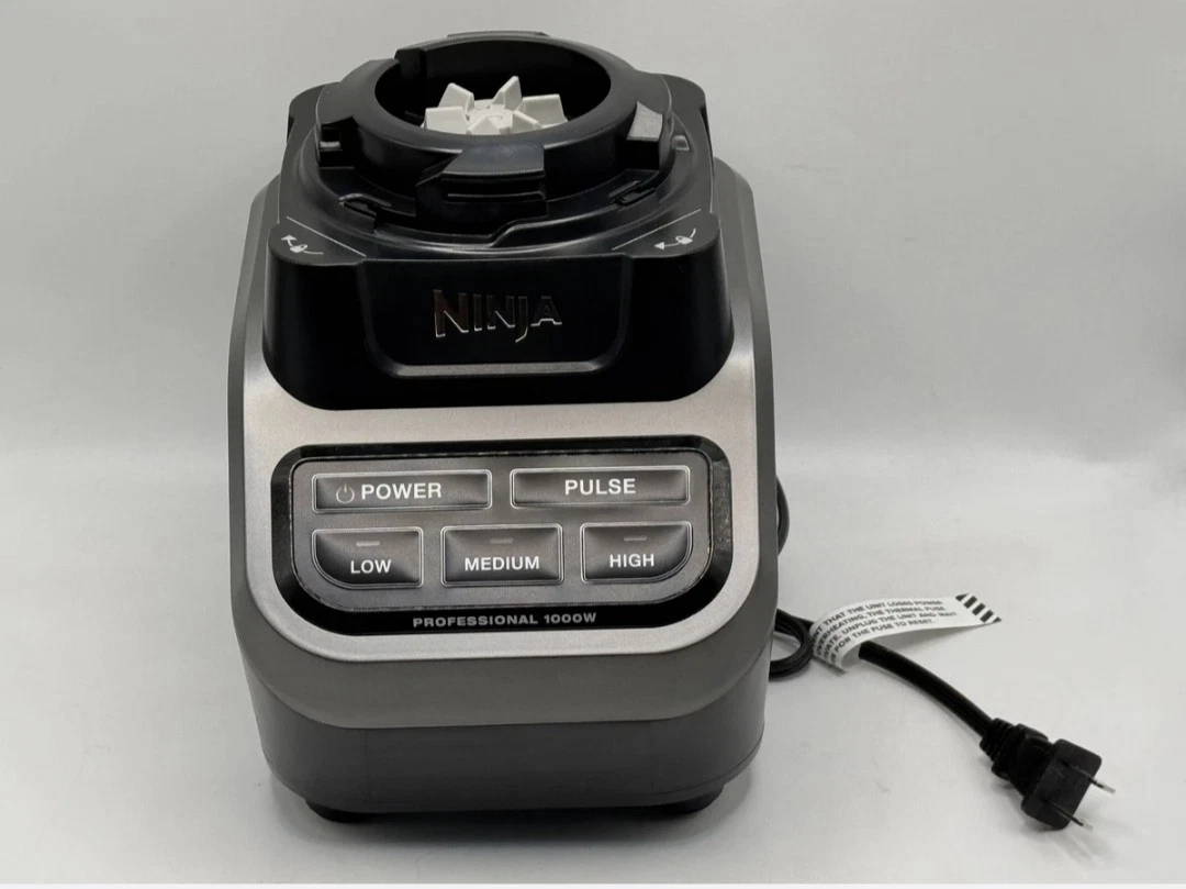 Ninja Professional Performance Power Blender NJ600 Motor Base 1000 Watts - Works