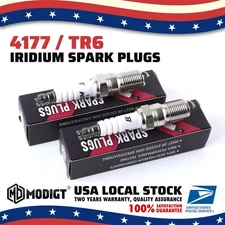 4PCS Iridium For Chevrolet Camaro 6.2L 2012-2015 4177/TR6 Spark Plugs Superior