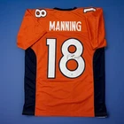 Peyton Manning Denver Broncos Signed Football Jersey with COA autograph