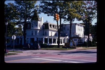 Vintage Slide - Bay View Inn Hotel Petoskey Michigan Stafford's Lodging 1993