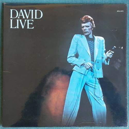 David Bowie/David Live APL2 0771 Phonodisc UK 1st Press Orange Labels  VG+