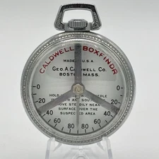 Antique Geo A Caldwell Co Boxfindr Dip Needle Boston Massachusetts Surveying