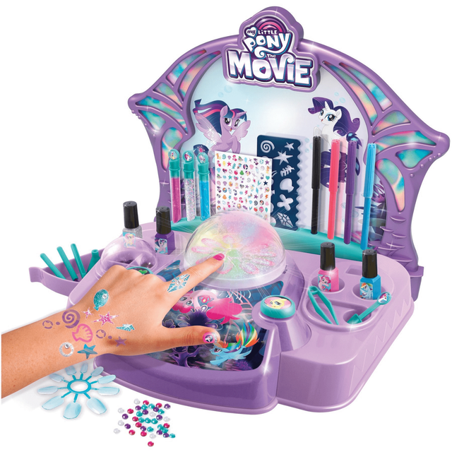 My Little Pony Nail Salon Spa Beauty Makeover Salon Kit Toy Set Gift