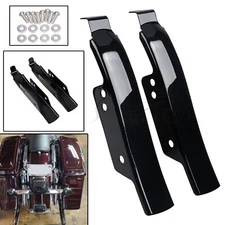 Black Fender-Saddlebag Filler Panels For Harley Touring Electra Glide FLHT 93-08