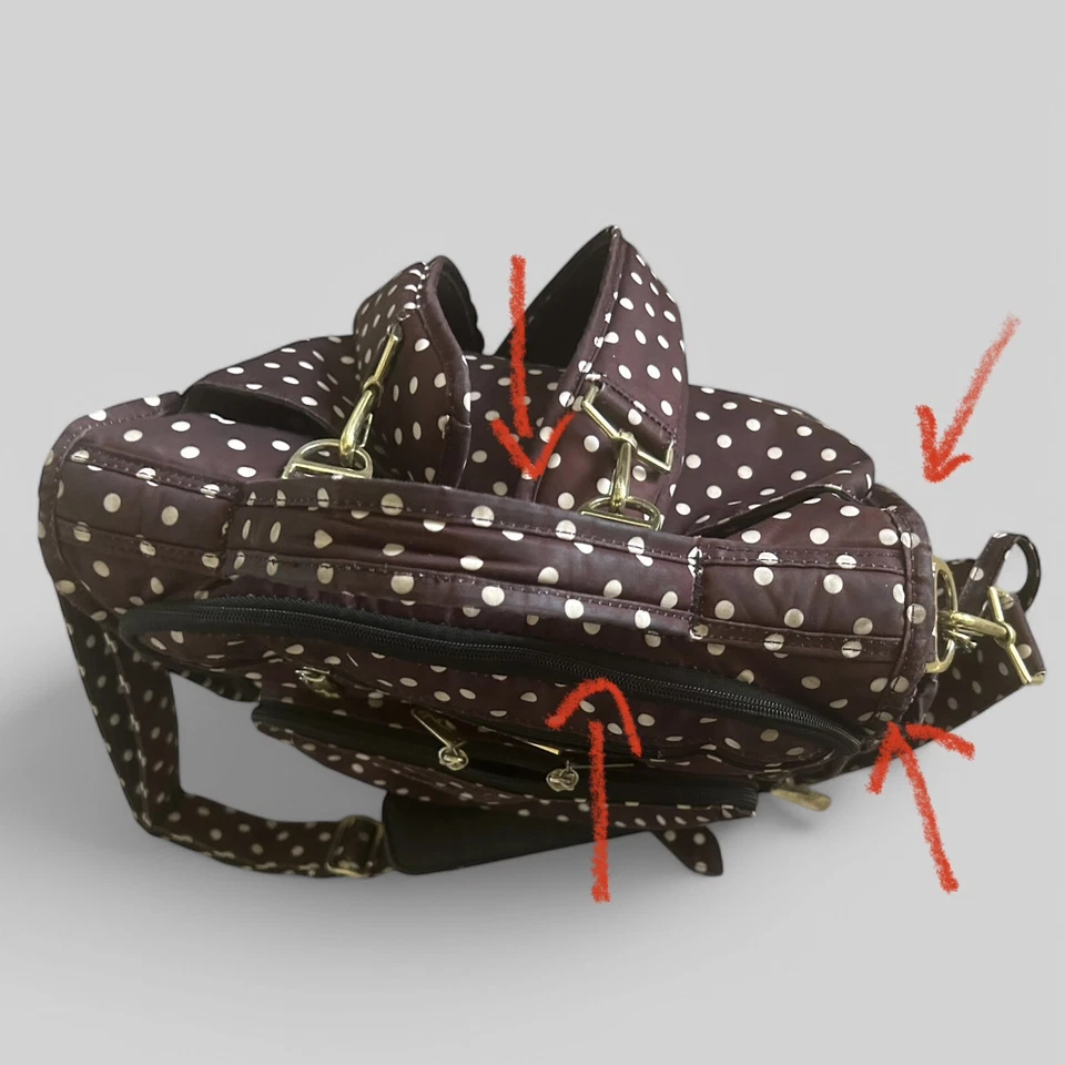 JuJuBe BFF Bolsa de Pañales/Mochila/Bolsa de Mensajero - La Duquesa Foto 4 de 4