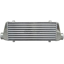 Cxracing 2.5 Inlet Outlet Universal Turbo Aluminum Intercooler 23.5x7x2.5