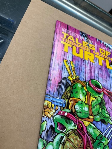 CUENTOS DE LAS TORTUGAS NINJA MUTANTES ADOLESCENTES TMNT #1 MIRAGE EASTMAN CUBIERTA 1987 HG - Imagen 5 de 7