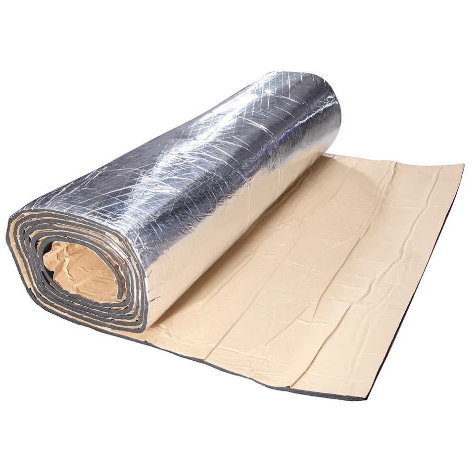 AMORTIGUADOR DE SONIDO COCHE AISLAMIENTO TÉRMICO ALFOMBRILLA RODILLO DE COSTURA 60"X40" PARA Para Dodge Charger Foto 3 de 4