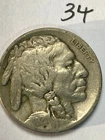 1921 (P)  BUFFALO NICKEL, "VERY GOOD" condition, #34