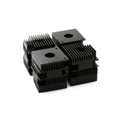 3Pcs Heat Sink Aluminum Heatsink Radiator Cooler Kit for MK7/ (Black) - Afbeelding 10 van 11