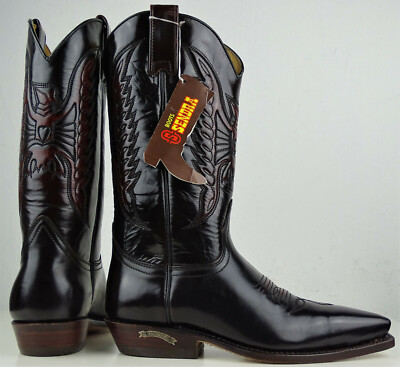 SENDRA Cowboystiefel Damen Westernstiefel Stiefel Leder Country