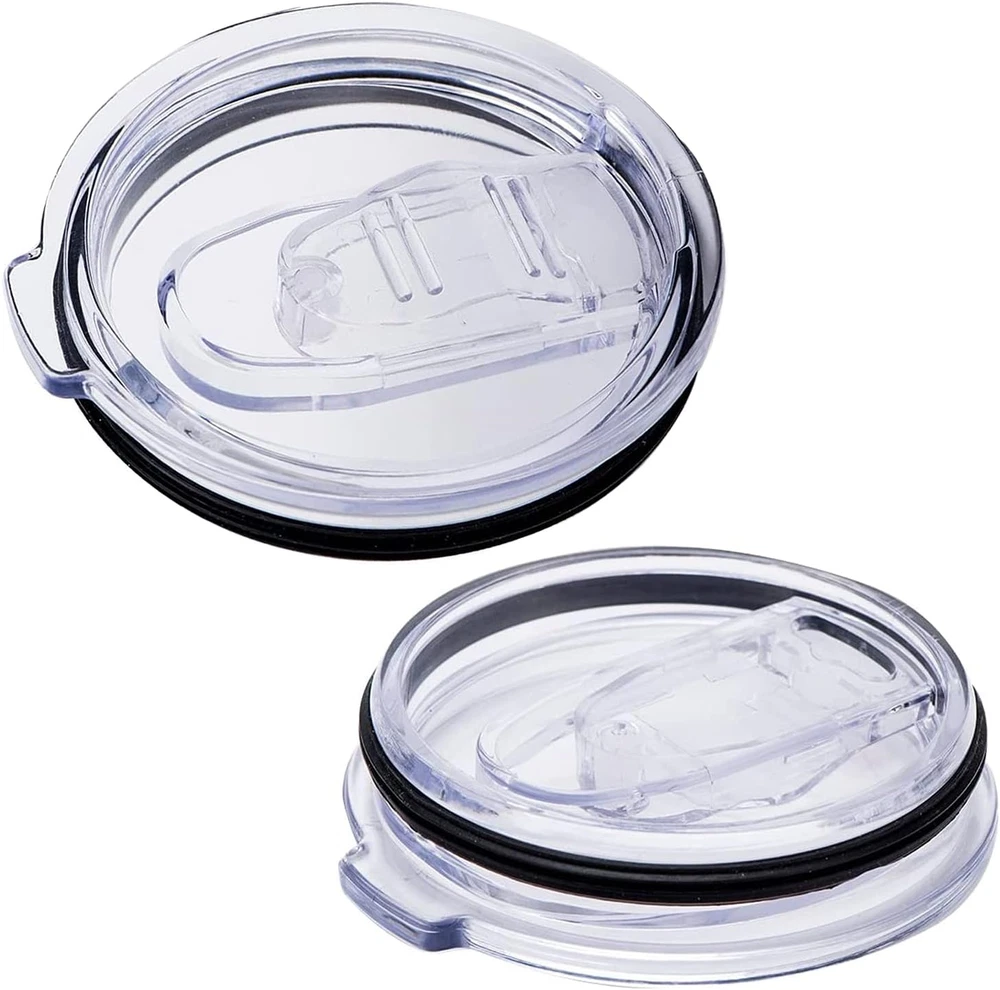 Spillproof 30 Oz Tumbler Replacement Lids 2-Pack for Stainless Steel Tumblers