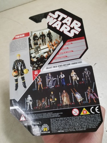 Star Wars 30th Anniversary Action Figure A Wing Pilot Tycho Celchu W/Coin 2007 - Picture 3 of 3
