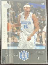 Carmelo Anthony 2004 UD Rivals #20 Nuggets Syracuse Lakers
