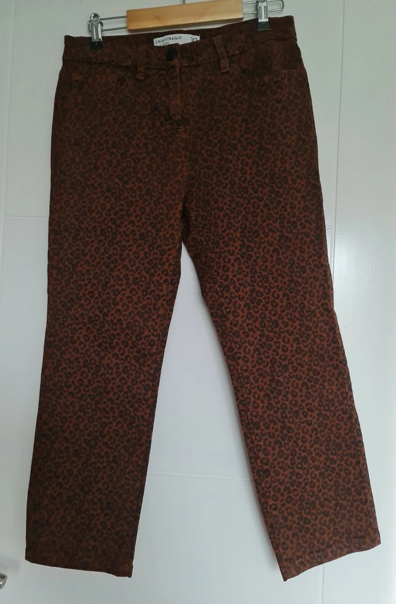 Leopard print jeans next sales