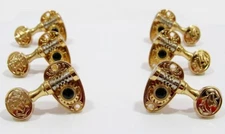 Acoustic Guitar carved Gold Plated machine head Tuner 3R3L 526G-D09 Ratio 1/18