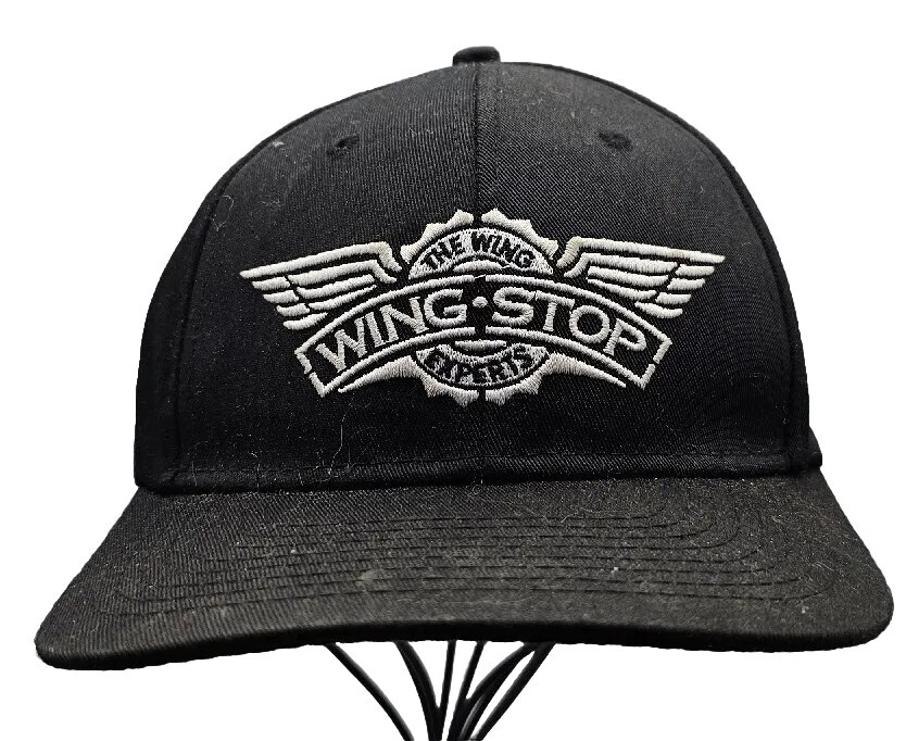 Wingstop Hat Employee Uniform Worker Embroidered … - image 1
