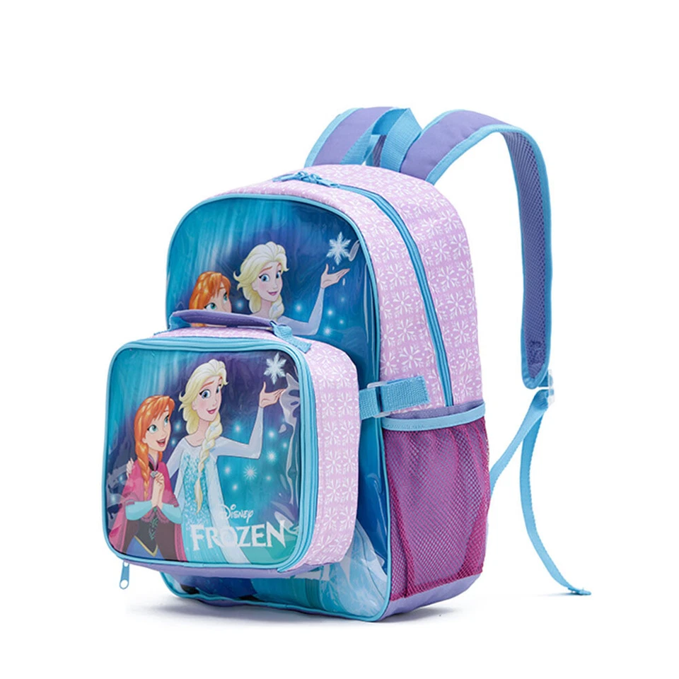 Disney Frozen Movie Kids/Childrens Travel/School Backpack With Cooler Bag