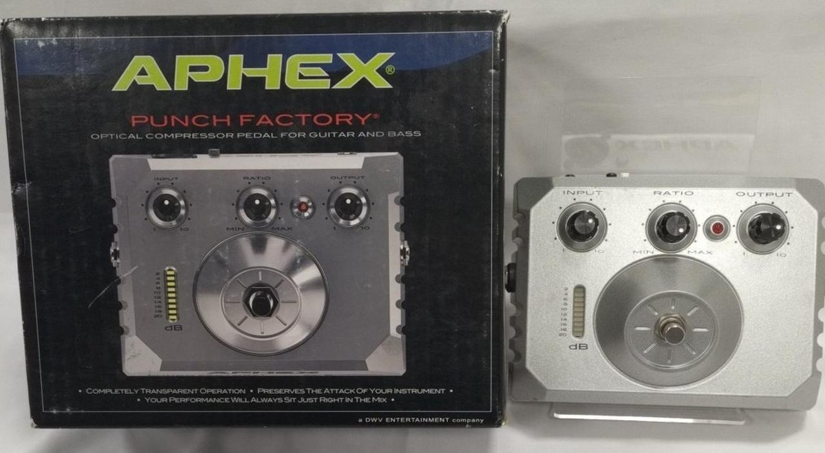 PUNCH FACTORY コンプレッサー APHEX コンプ ベース ギター