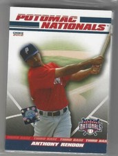 2012 POTOMAC NATIONALS TEAM SET COMPLETE ROBBIE ROBBIE RAY GIANTS RC
