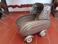 Culla Vintage Bambole 1946 Giocattoli Carrozzina