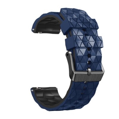 22mm Sport Armband für TicWatch Pro 3 Ultra GPS LTE GTX Silikon  Strap Watchband