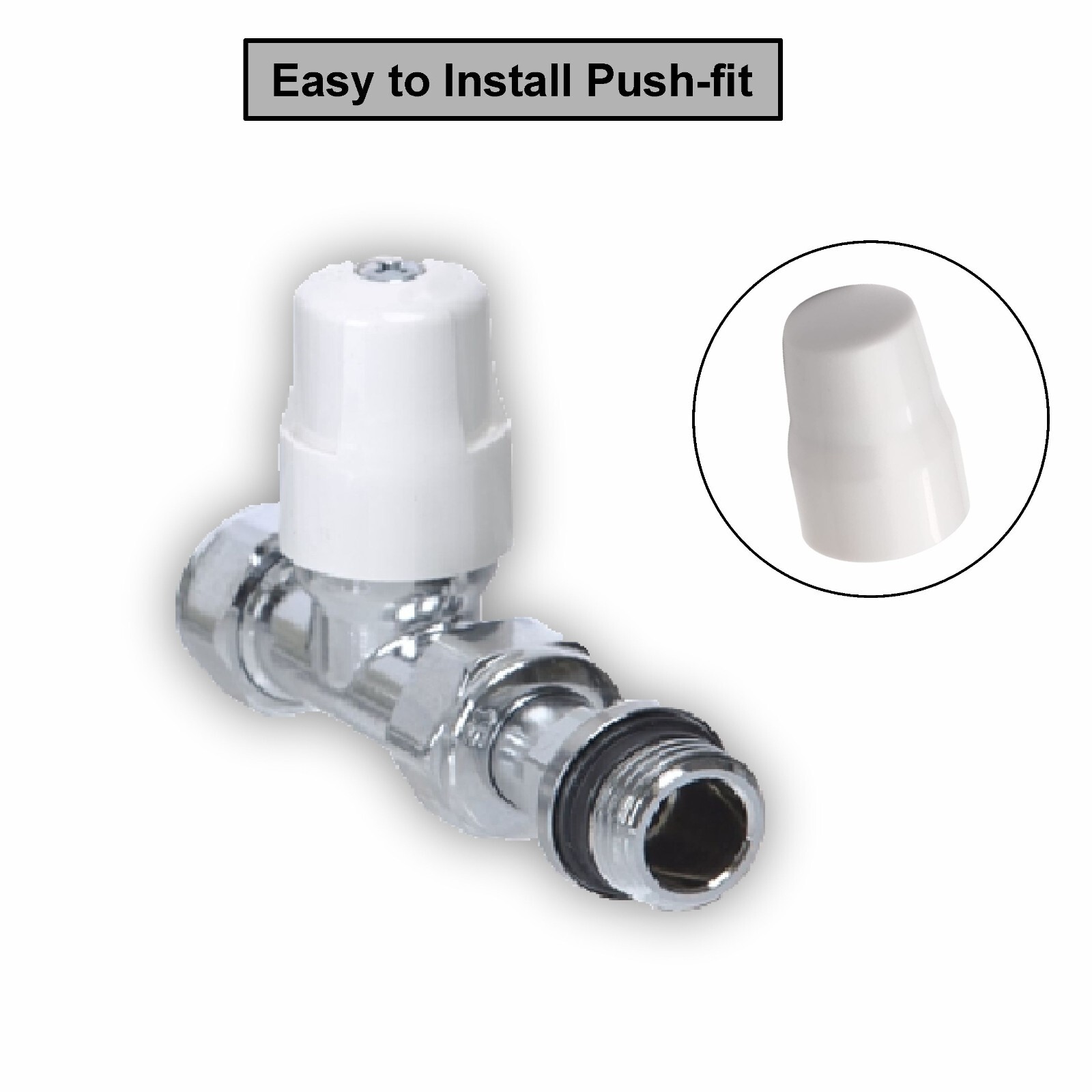 Radiator Valve Cap,Universal Radiator Valve Caps Replacement PushFit