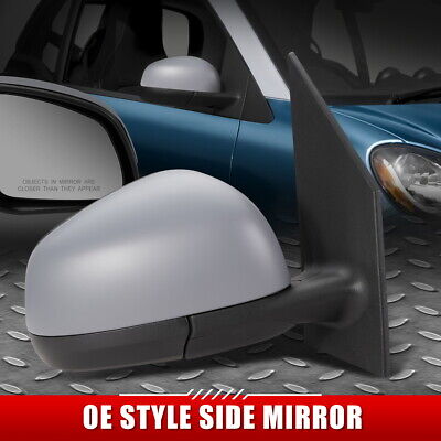 Driver Side Power Adjust Door Mirror Glass Gray for 16-17 Smart Fortwo Left