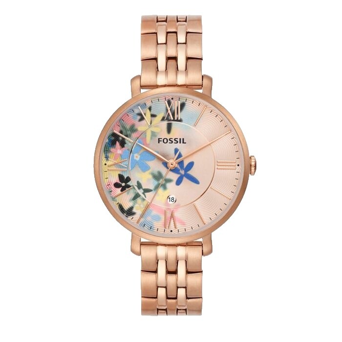 Fossil Rose Gold Band Wristwatches for sale | eBay display picture 1