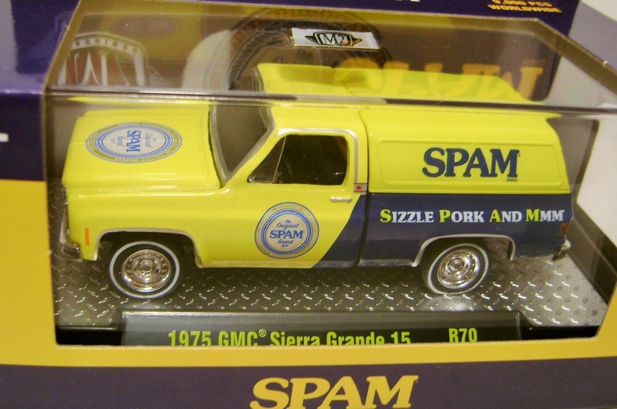 1975 '75 GMC SIERRA GRANDA 15 PICKUP TRUCK SPAM R70 M2 MACHINES