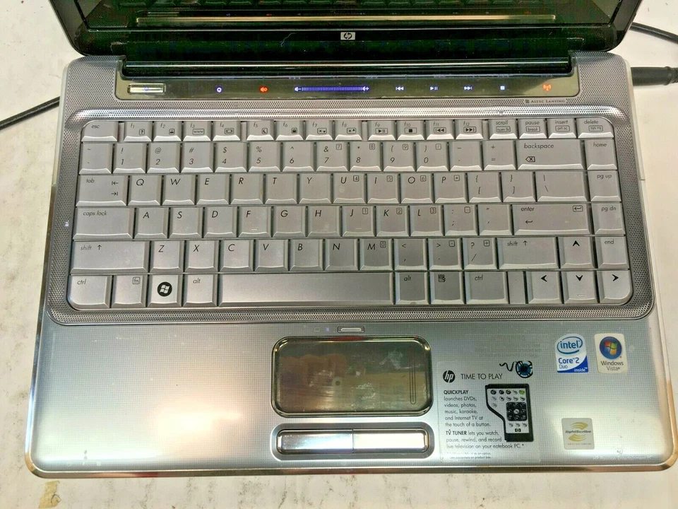 HP pavilion dv4-1125nr Laptop For Parts Doesn't BOOT NO HDD/RAM/Charger JR - Image 3 of 4