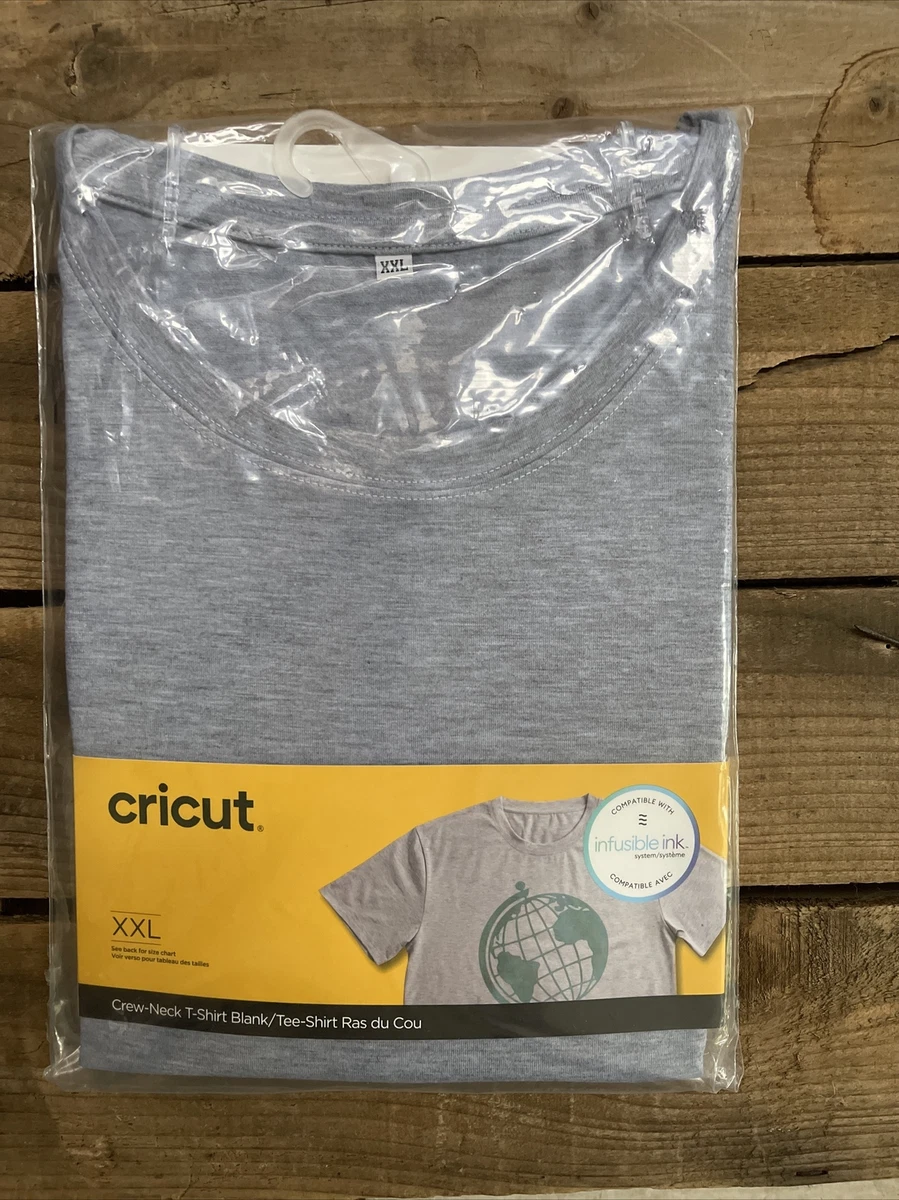 Cricut Infusible Ink Blank Crew Neck T-Shirt - Men's XXL