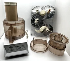 Cuisinart CFP-5A & FP-129 Vintage Food Processor REPLACEMENT PARTS blade/bowl/++