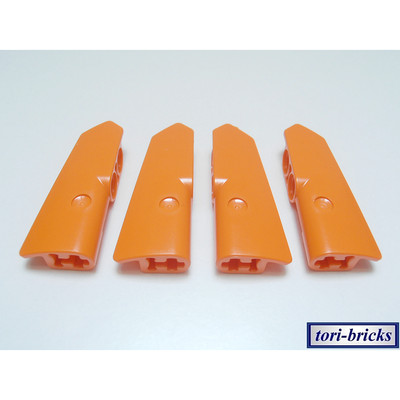 Lego Technik Panel Nr. 21 und 22 orange je 2 Stück »NEU« # 11946 11947