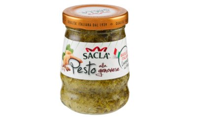 Saclà Pesto alla Genovese mit Basilikum 90g aus italien Sauce pasta sauce