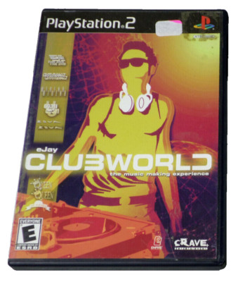 EJay Clubworld Game PS2 PlayStation Complete DJ Video Game