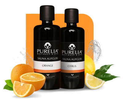 PURELIA Saunaaufguss Konzentrat - Orange/Zitrus/Frucht - 100ml
