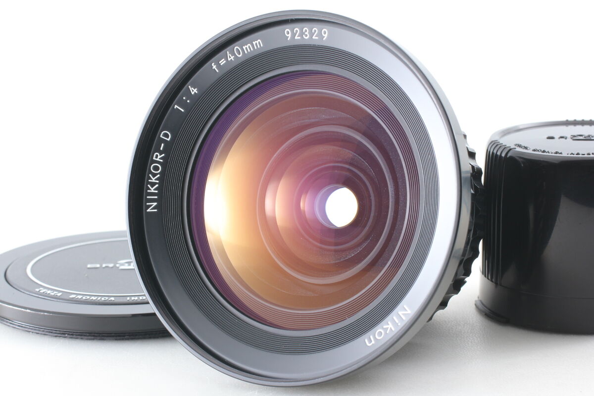 MINT】 Zenza Bronica NIKKOR D 40mm f/4 Lens for S S2 S2A C MINT】 Zenza Bronica NIKKOR D 40mm f/4 Lens for S S2 S2A C