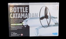 Bottle Catamaran by 4M Fun Mechanics Kit Green Science Recycle NEW