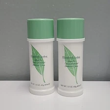 2 Pack Elizabeth Arden Green Tea Cream Deodorant 1.5 oz Each 